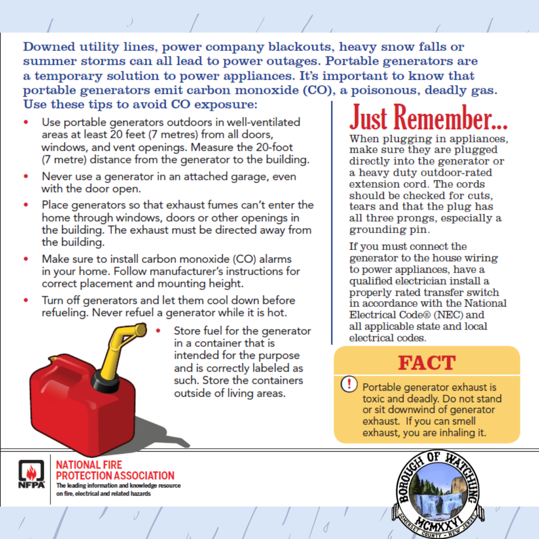 Generator Safety Tips Part 1