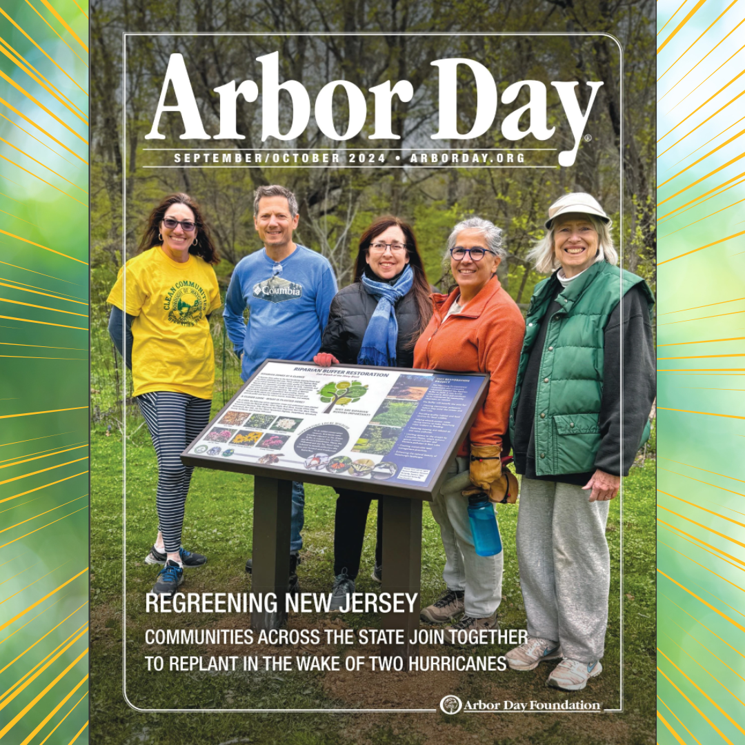 Click to go to an article about Watchung's Environmental Commission receiving an ANJEC award and Arbor Day magazine feature.