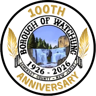 Watchung 100th Anniversay logo