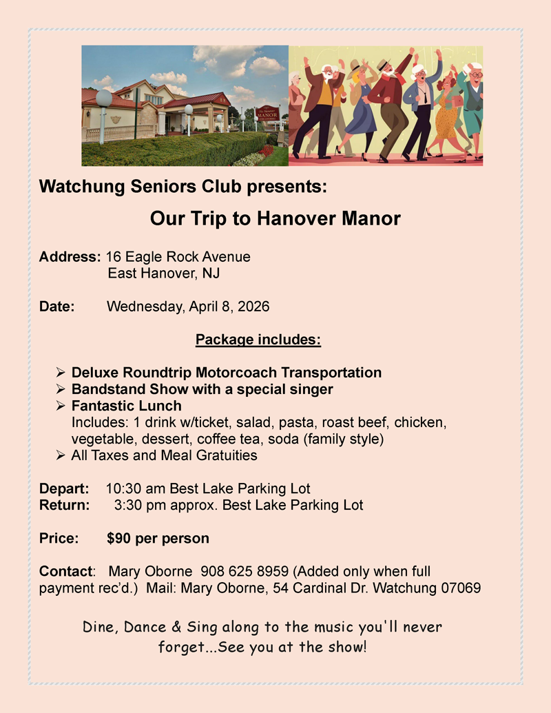 Trip to Hanover Manor flyer. Click to open an OCR scanned PDF version of it.