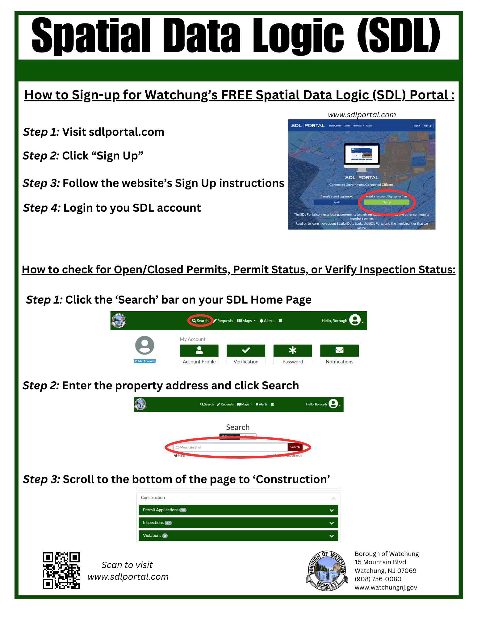 How to use SDL portal. Click to open an OCR scanned PDF version of this.
