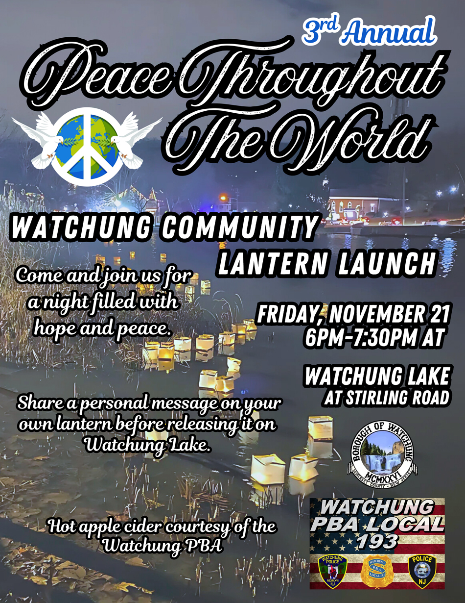 2025 Peace Throughout the World Flyer. Click to open a PDF version of it.