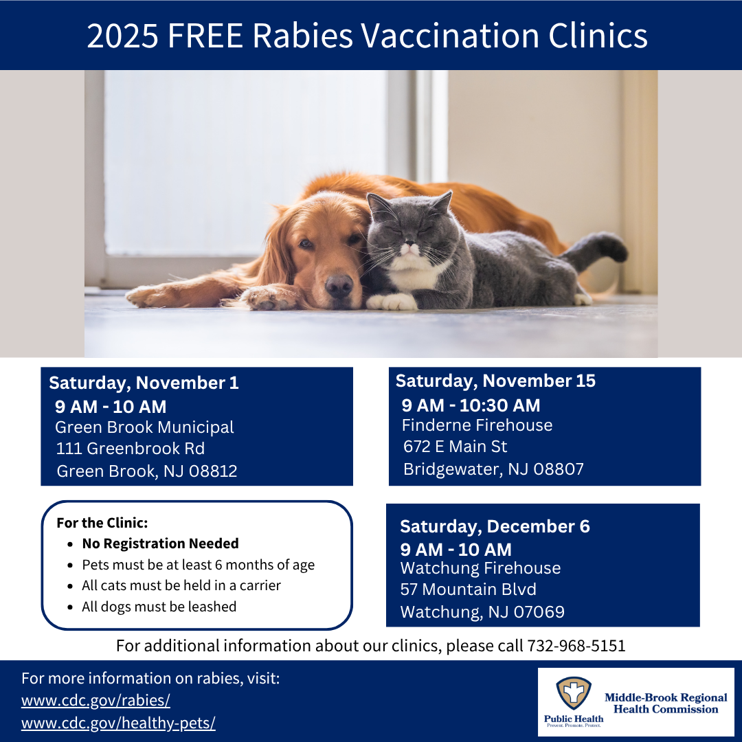 Free rabies vaccination clinics. Click to open an OCR scanned PDF version of it.