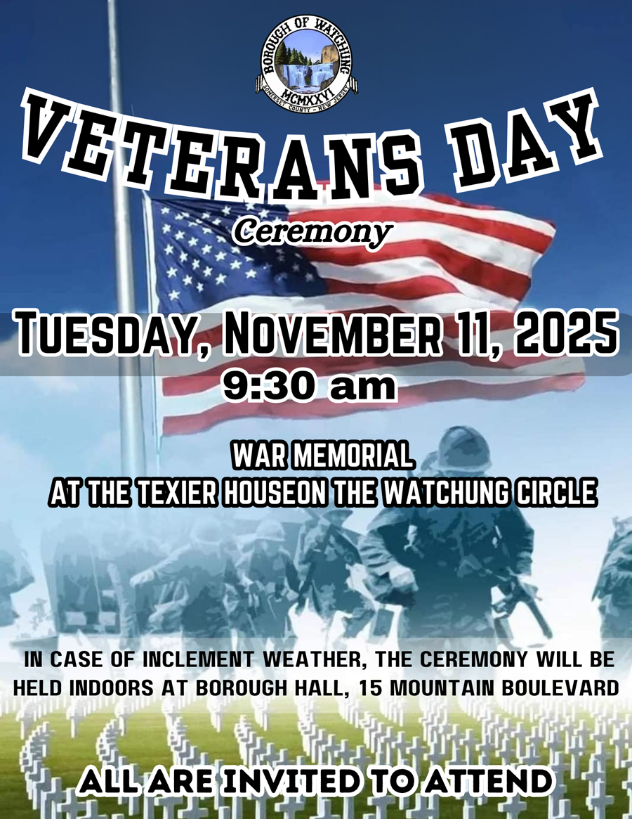  2025 Veterans Day Ceremony Flyer. Click to open a PDF version of it.