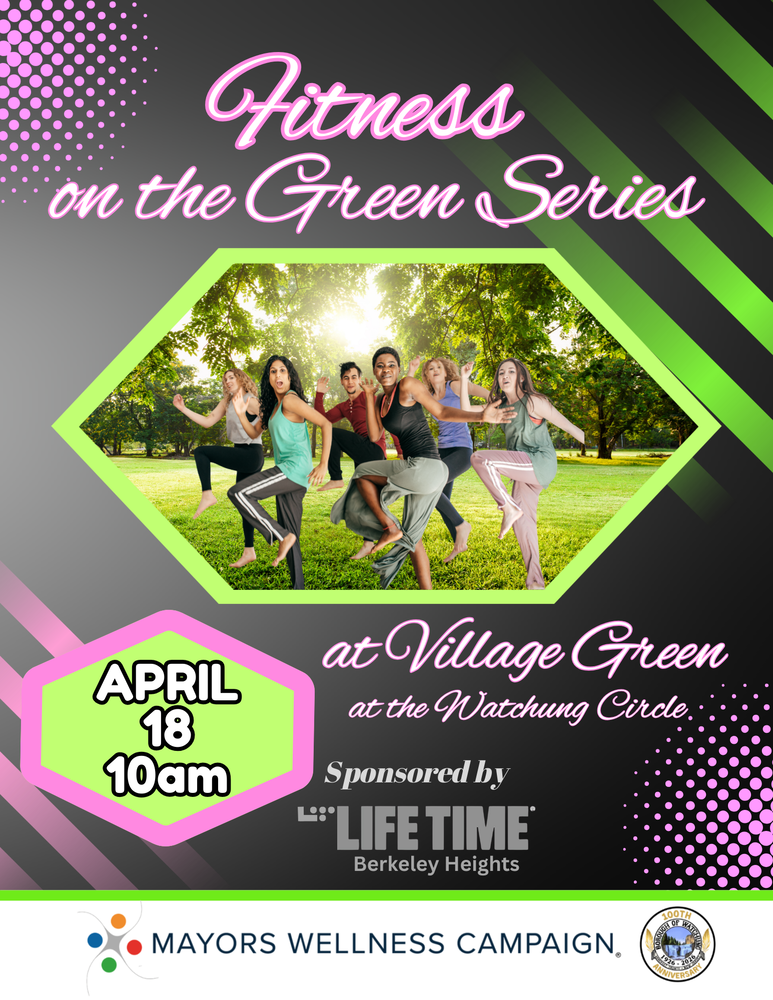Fitness on the Green flyer